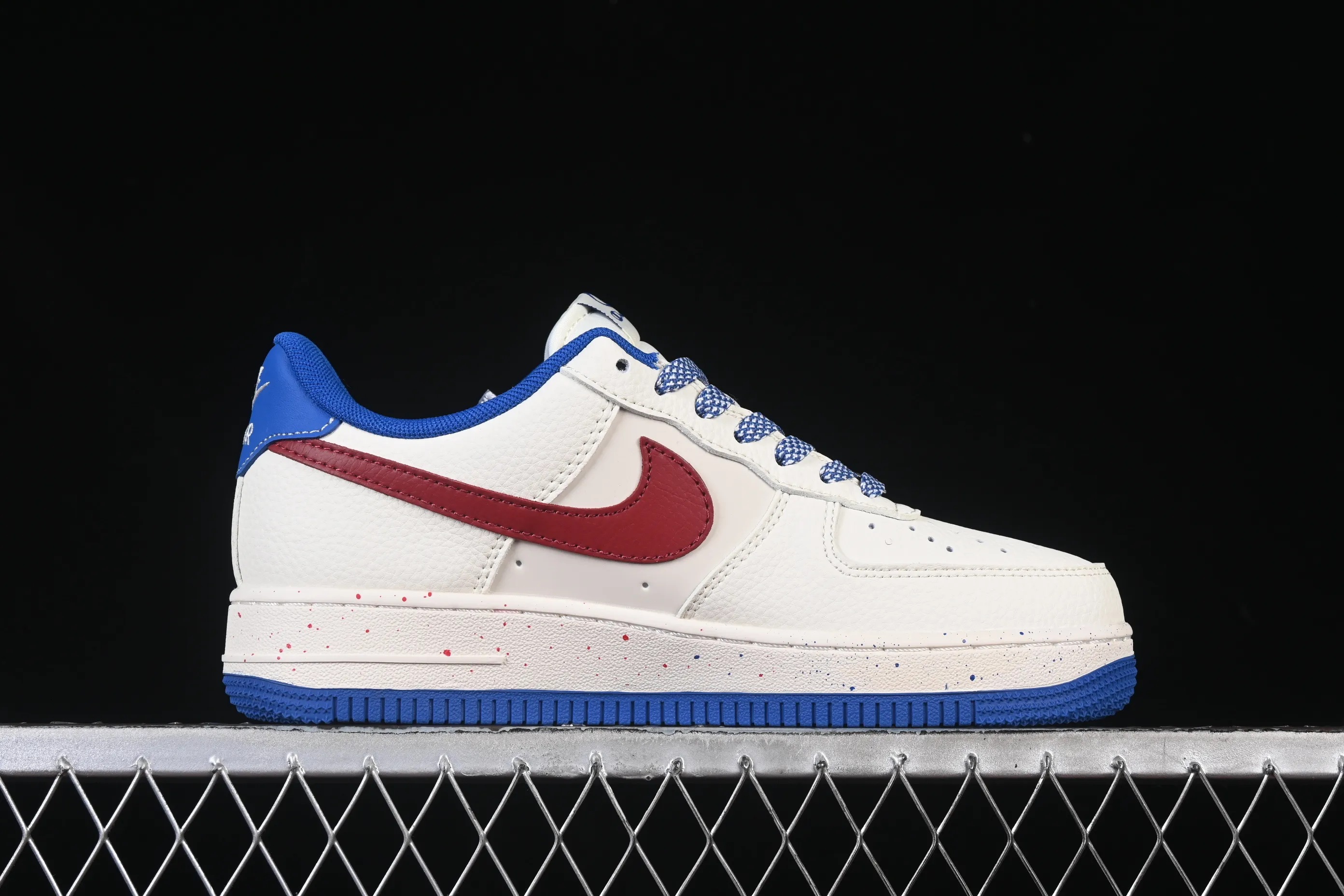 All categories Nk Air Force 1 Air Force series Nk Air Force 1 Low Air Force low top Nike Air Force 1'07 Low Champion joint beige blue red Air Force 1 low top casual sneakers QW5606-266